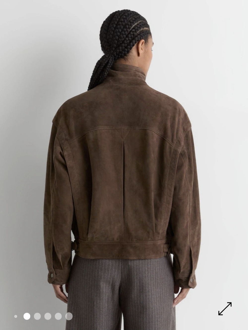 Reiss Cooper Suede Relaxed Fit Jacket 4 $895 - Picture 6 of 15